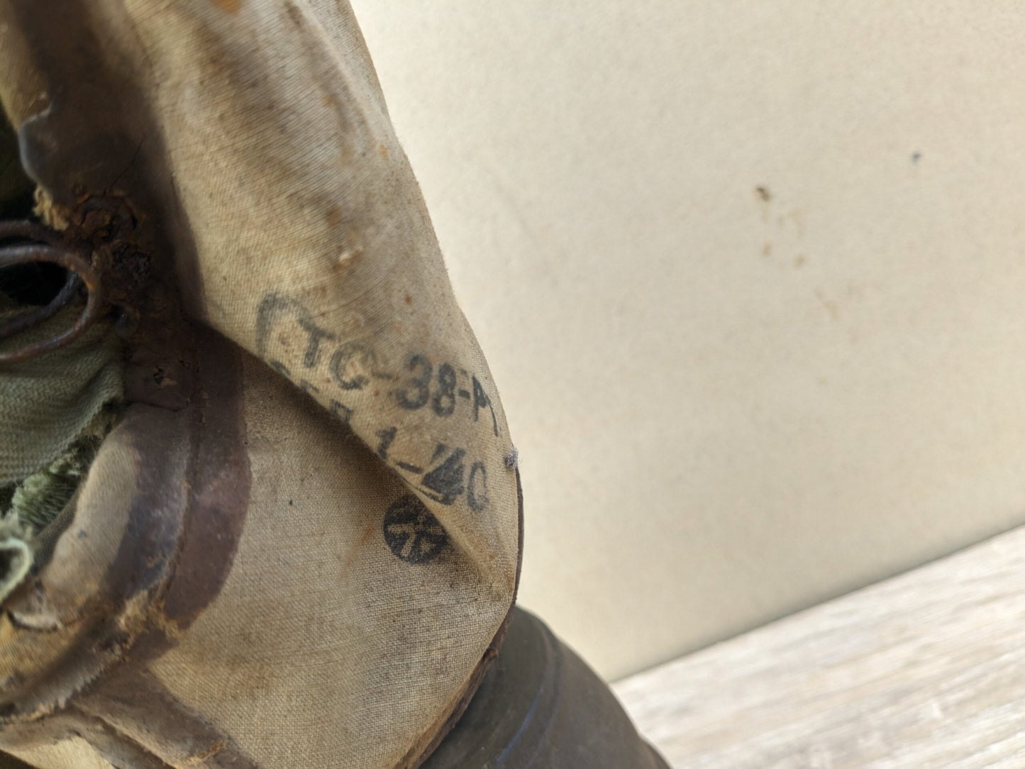 Masque à gaz français T-38