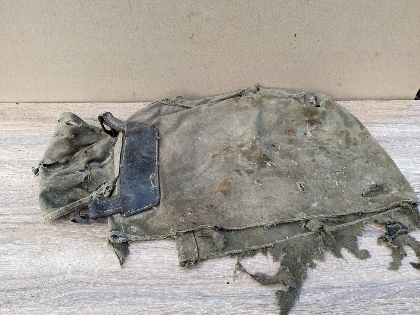 Sac d'artillerie allemand WW2