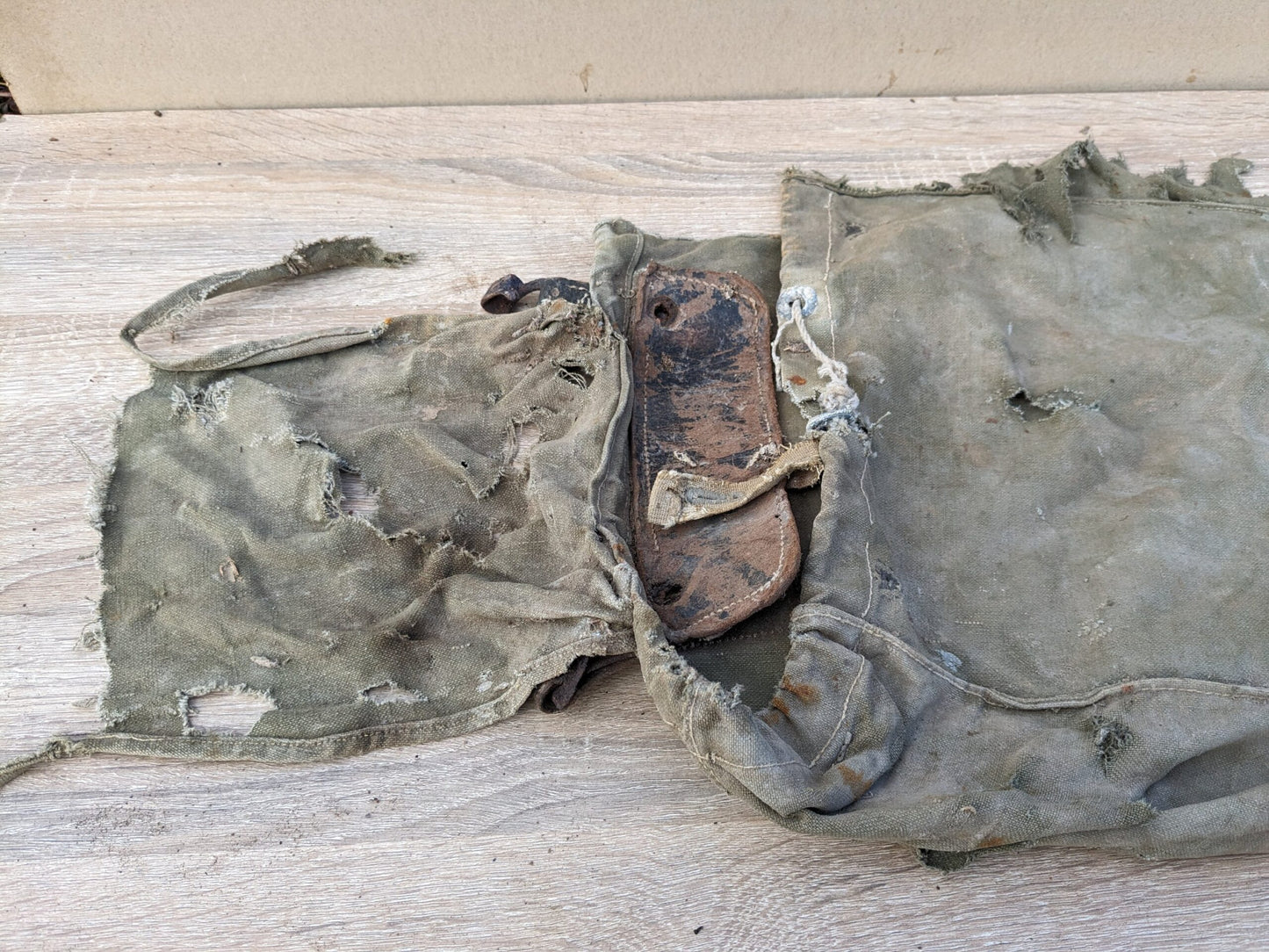 Sac d'artillerie allemand WW2