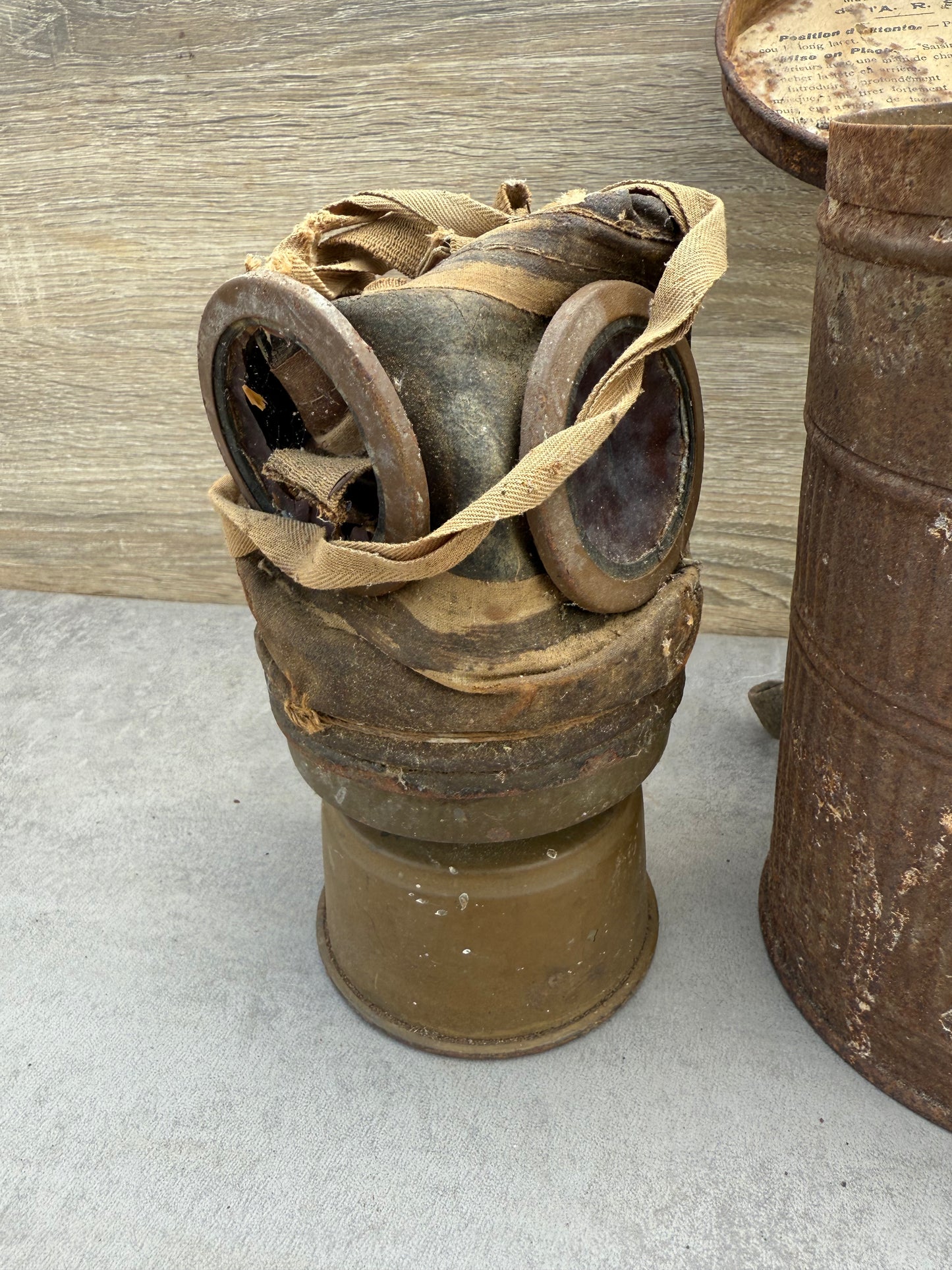 Masque à Gaz Français WW1 ARS17