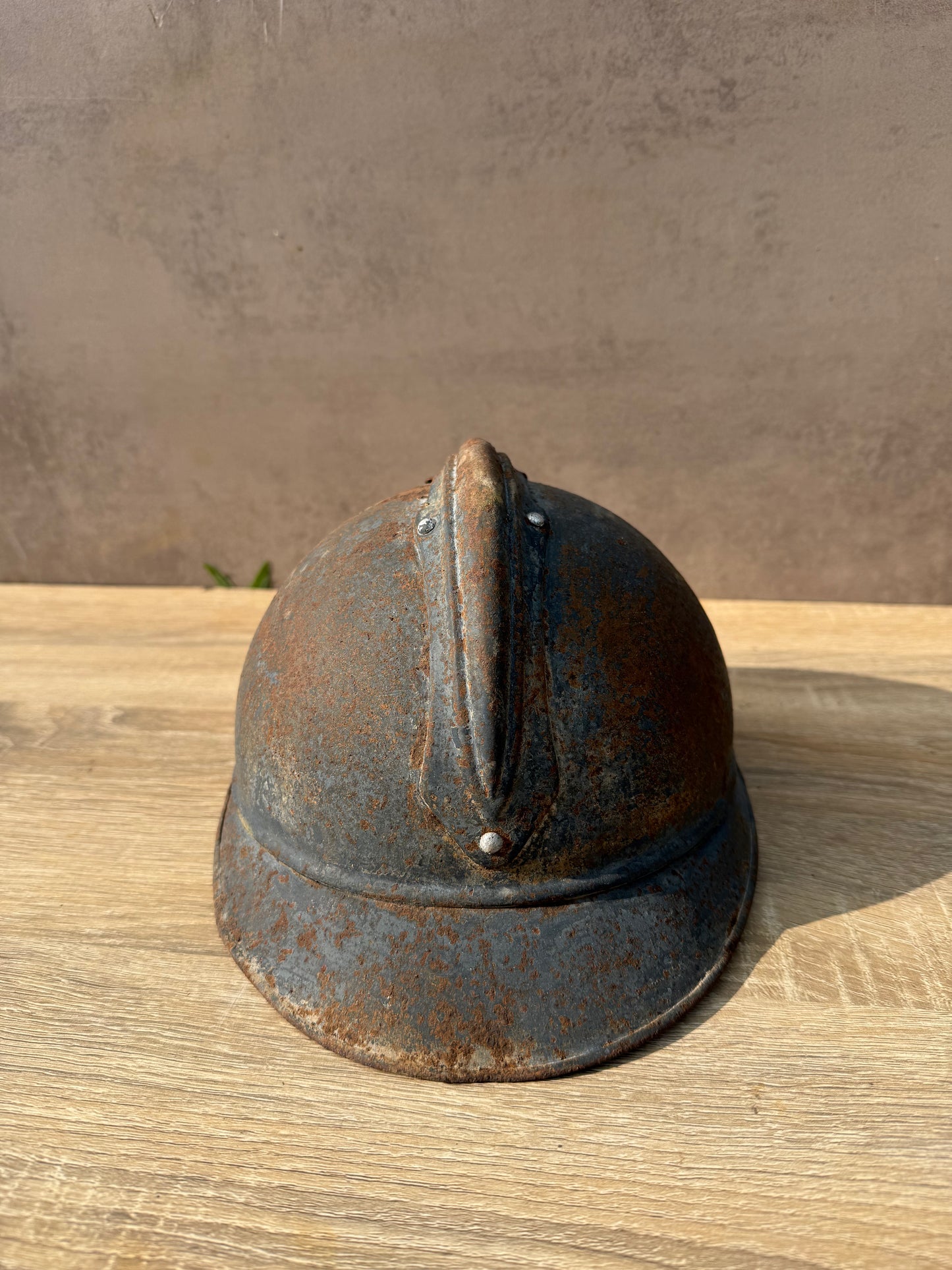 Z VENDU Coque de casque français WW1 bleu horizon