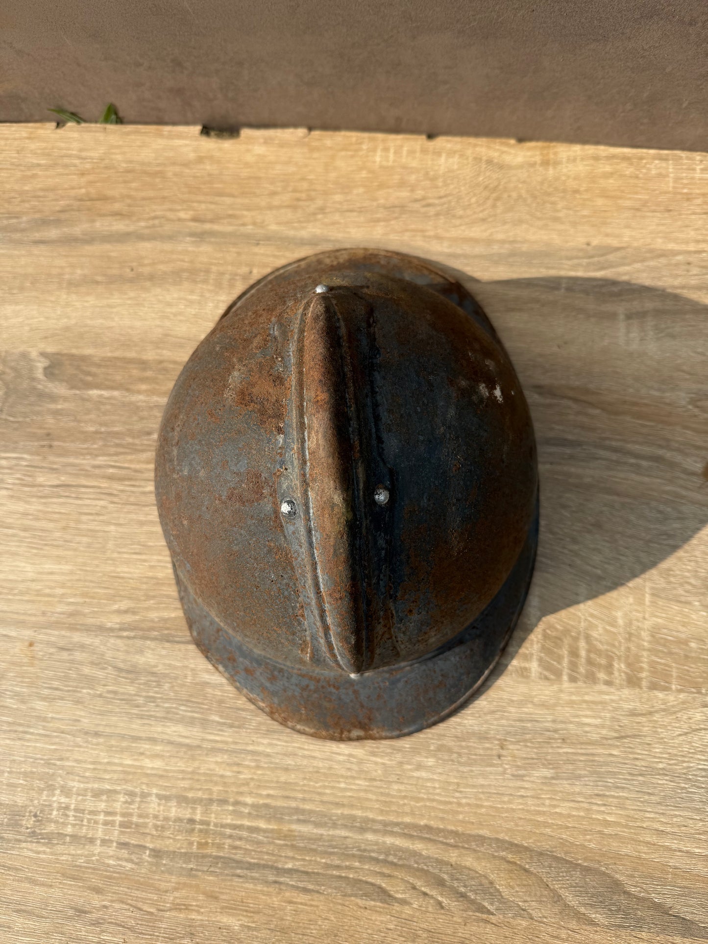 Z VENDU Coque de casque français WW1 bleu horizon