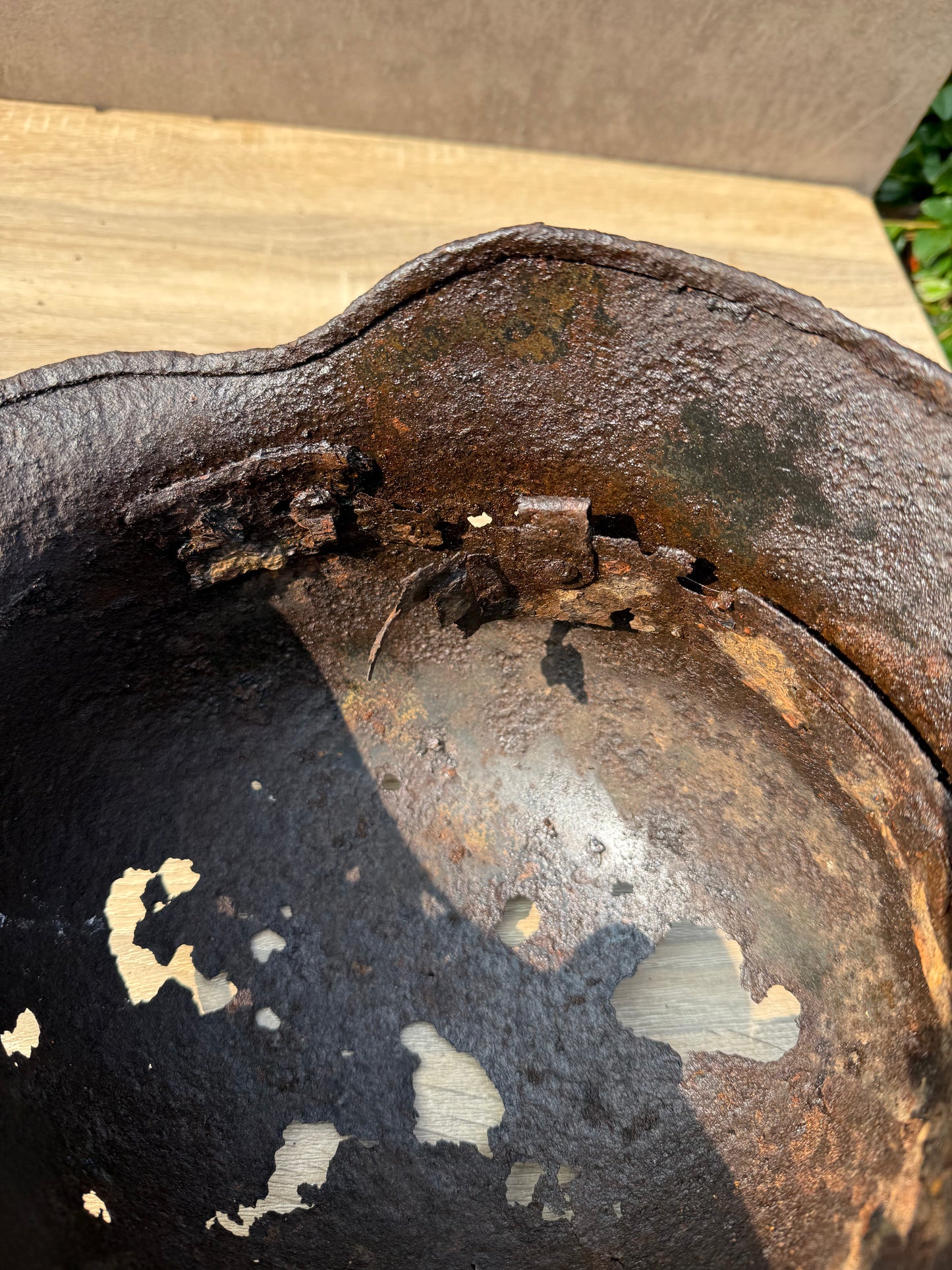 Z VENDU Relique de casque allemand WW2