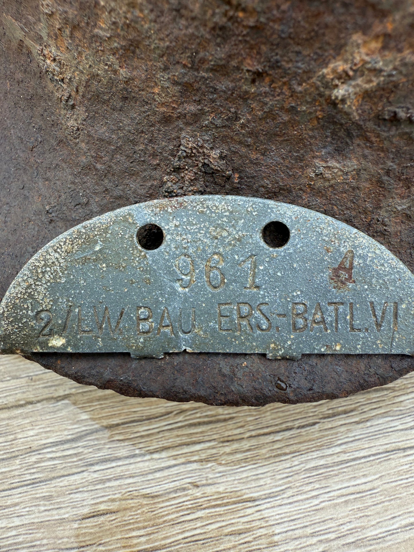 Z VENDU EKM ALLEMANDE Lw.Bau.Ers.Batl.VI matricule 961 A