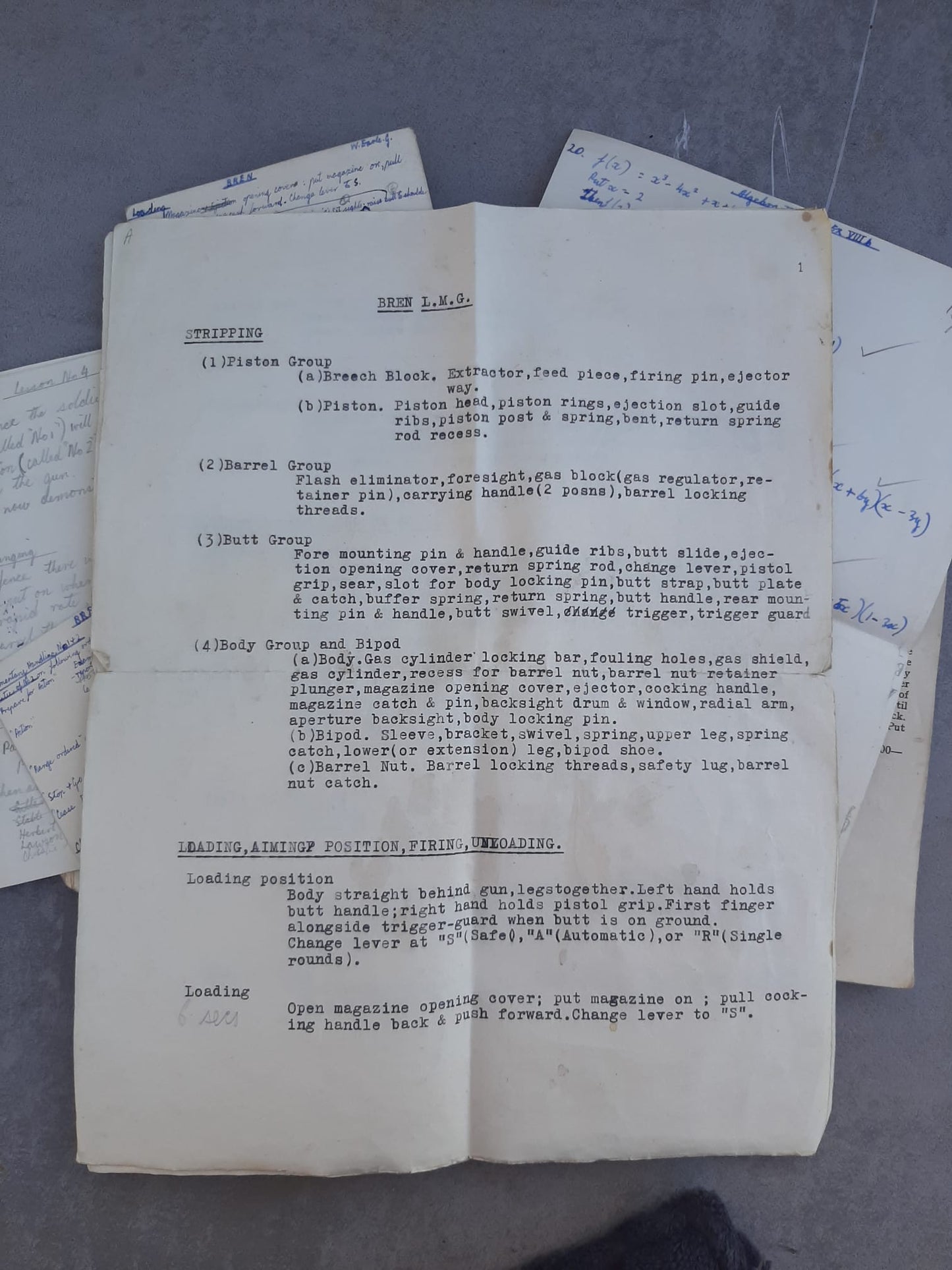 Manuel d’entraînement Small Arms Training - Light Machine Gun (1939)