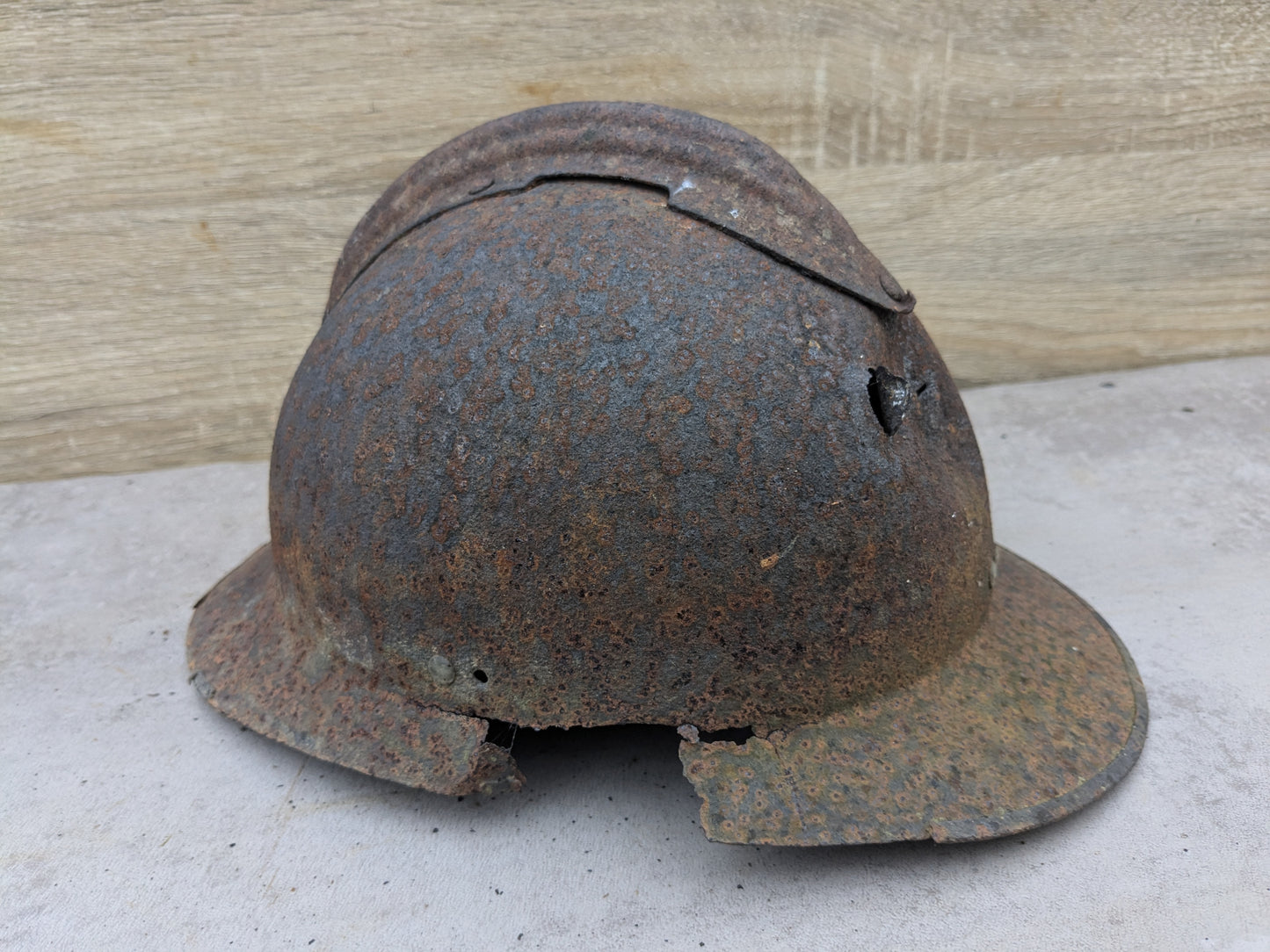 Z VENDU Casque Français Adrian 1926 jus