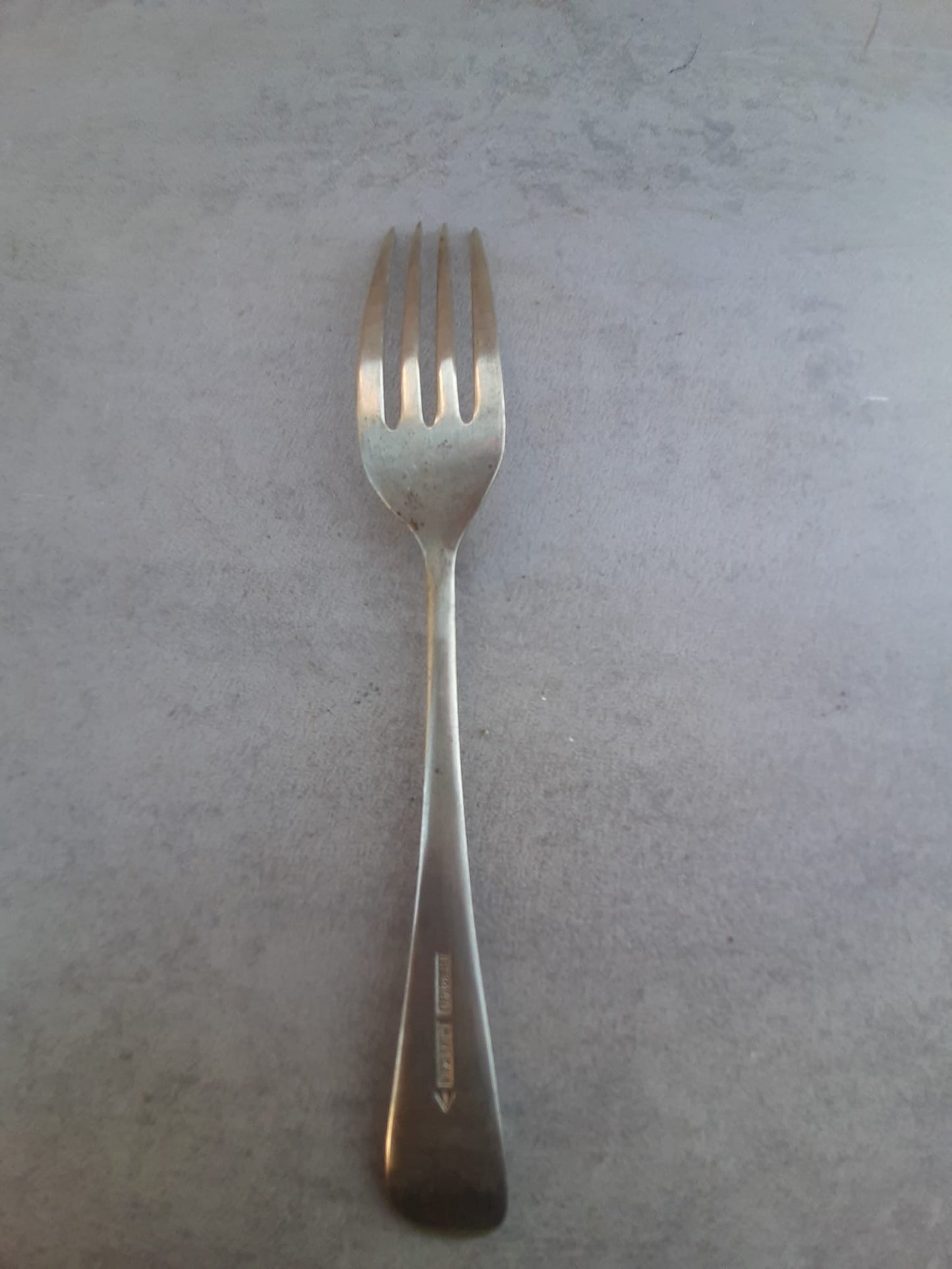 Fourchette anglaise avec marquage WW2