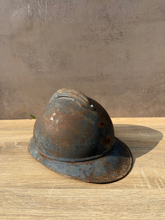 Z VENDU Coque de casque français WW1 bleu horizon