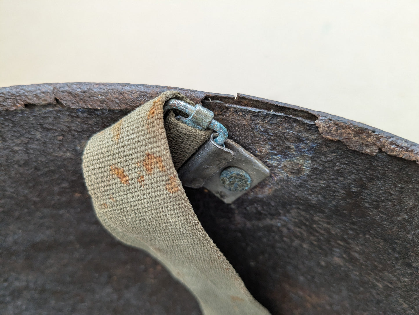 Z VENDU Coque de Tankiste Anglais WW2 - Seconde Guerre Mondiale