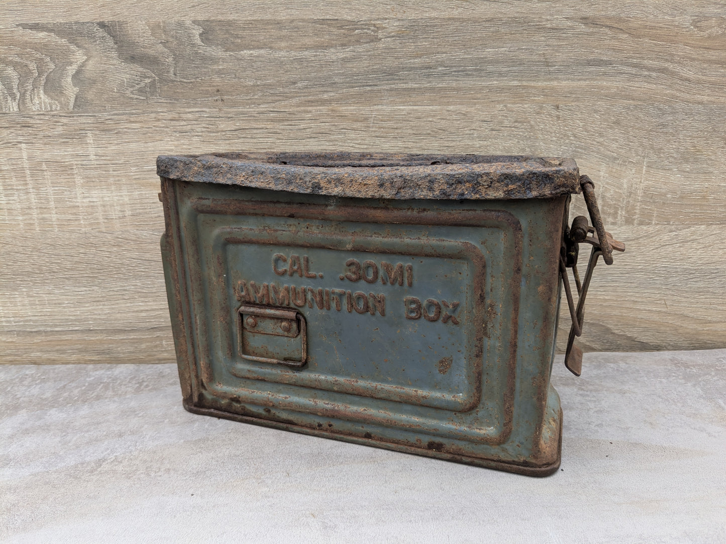 CAISSE MUNITIONS CALIBRE 30 US WW2 REEVES