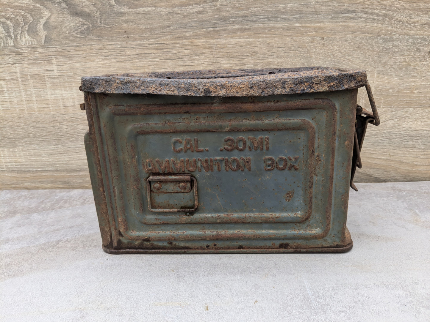 CAISSE MUNITIONS CALIBRE 30 US WW2 REEVES